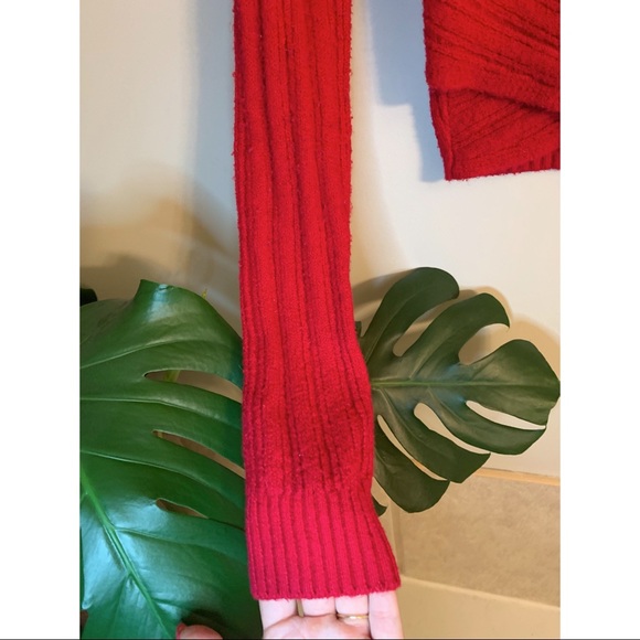 Hollister faux wrap ribbed knit sweater - Picture 4 of 8